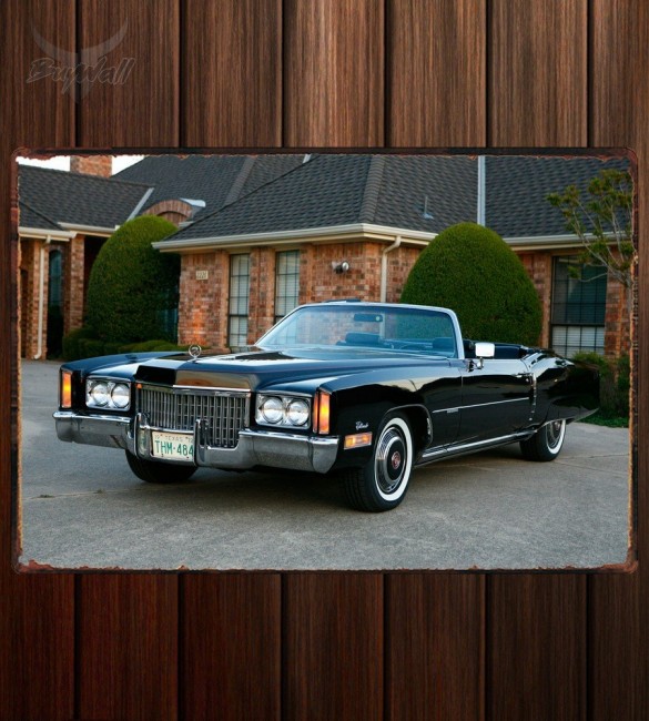 Металлическая табличка Cadillac Eldorado Convertible 065 Металлическая табличка Cadillac Eldorado Convertible 065
